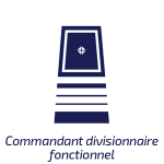 Commandant divisionnaire fonctionnel